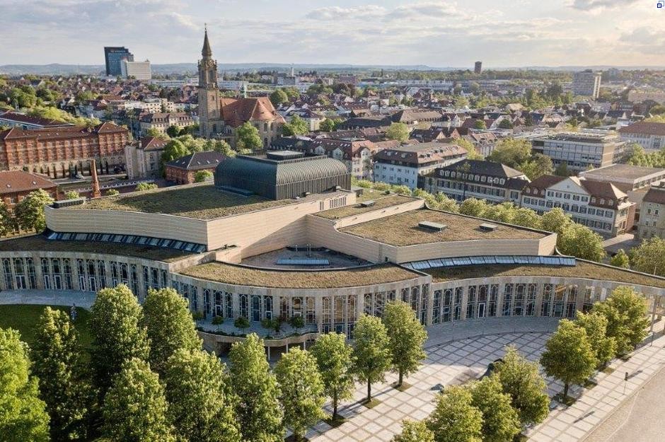 Forum am Schlosspark Luftaufnahme Forum am Schlosspark Luftaufnahme