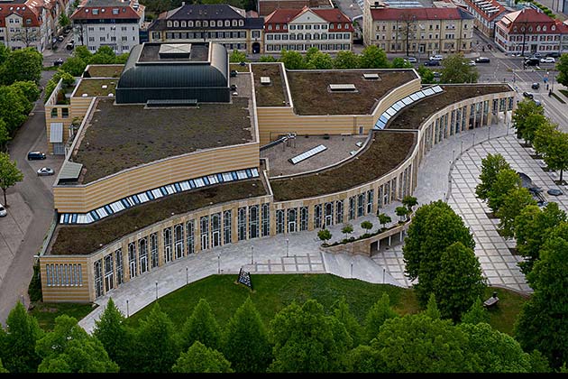 Luftbild Forum am Schlosspark Luftbild Forum am Schlosspark