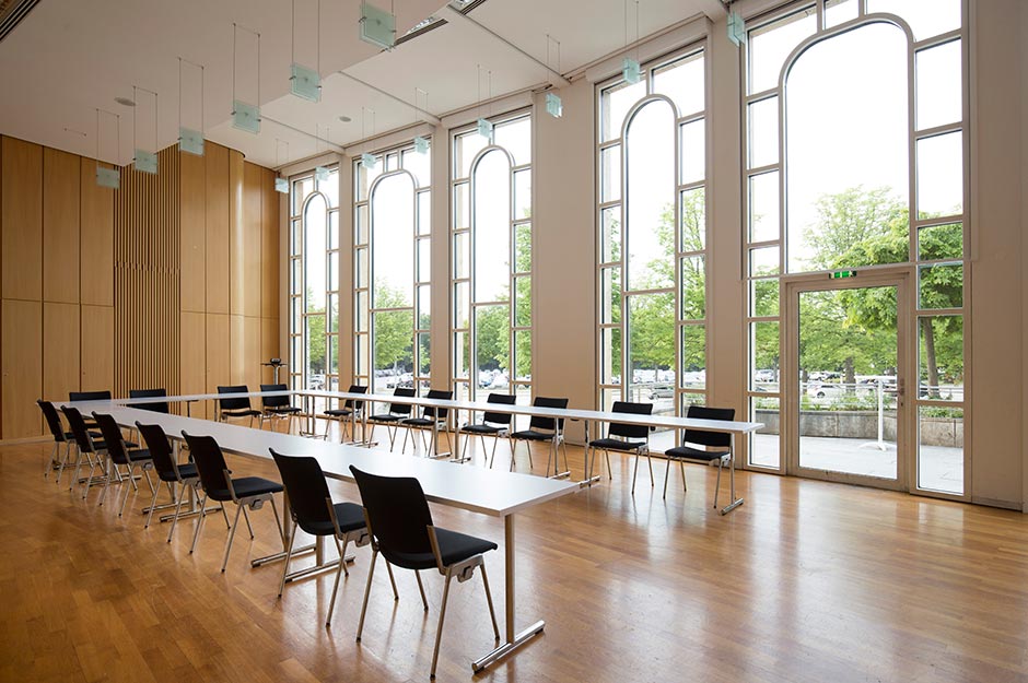 Schubartsaal Bestuhlungsbeispiel