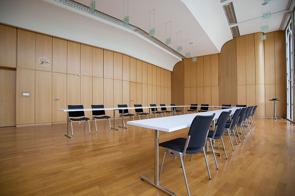 Silchersaal Konferenzbestuhlung