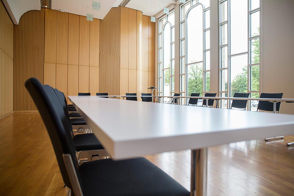 Schubartsaal Bestuhlungsbeispiel